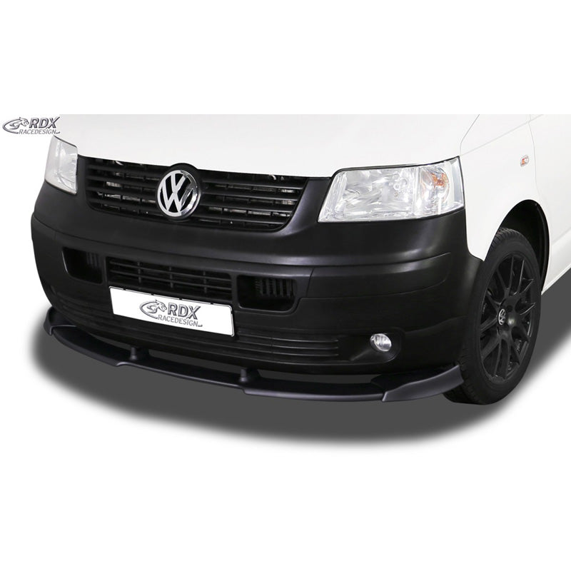 RDX Racedesign, frontspoiler Vario-X, geschikt voor Volkswagen Transporter T5 2003-2009 (ongespoten bumper) (PU)