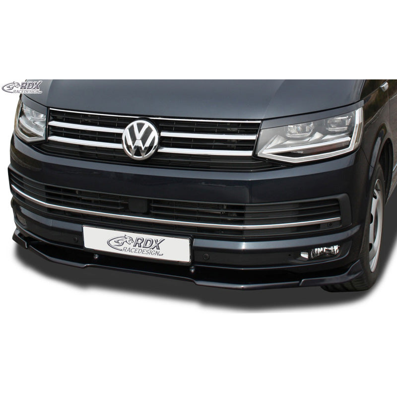 RDX Racedesign, spoiler avant Vario-X, compatible avec Volkswagen Transporter T6 2015-2019 (pare-chocs peint et non peint) (PU)