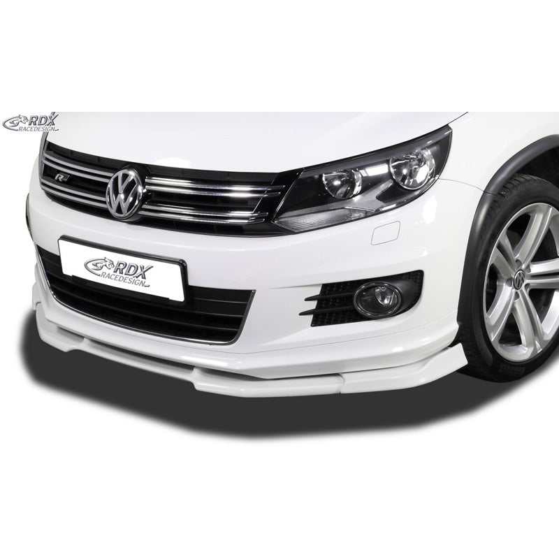 RDX Racedesign, Front spoiler Vario-X, fits Volkswagen Tiguan R-Line 2011-2016 (PU)