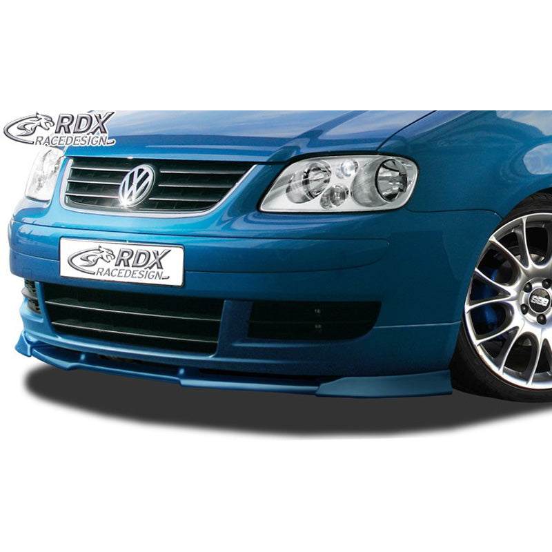RDX Racedesign, spoiler avant Vario-X, compatible avec Volkswagen Touran 2003-2006 & Caddy 2004-2010 (PU)