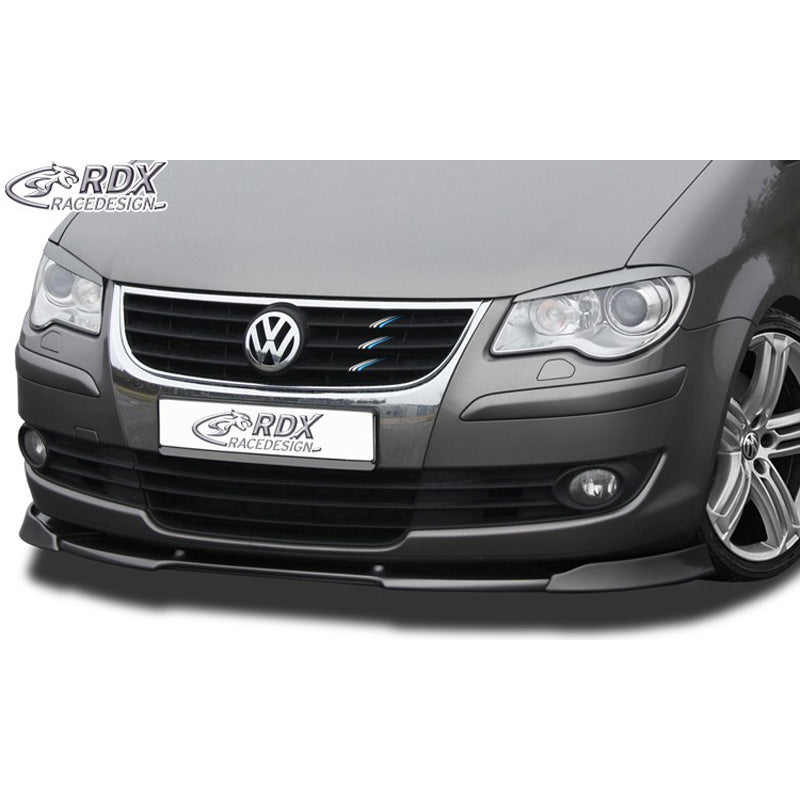 RDX Racedesign, Front spoiler Vario-X, past op Volkswagen Touran 2007-2011 (PU)