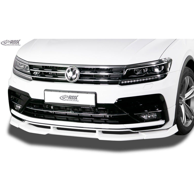 RDX Racedesign, Front spoiler Vario-X, fits Volkswagen Tiguan II R-Line 2016- (PU)