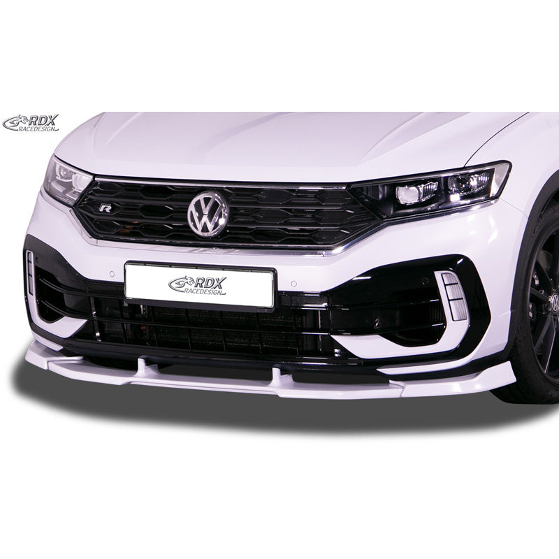 RDX Racedesign, Front spoiler Vario-X, Fits Volkswagen T-Roc R 2017- (PU)