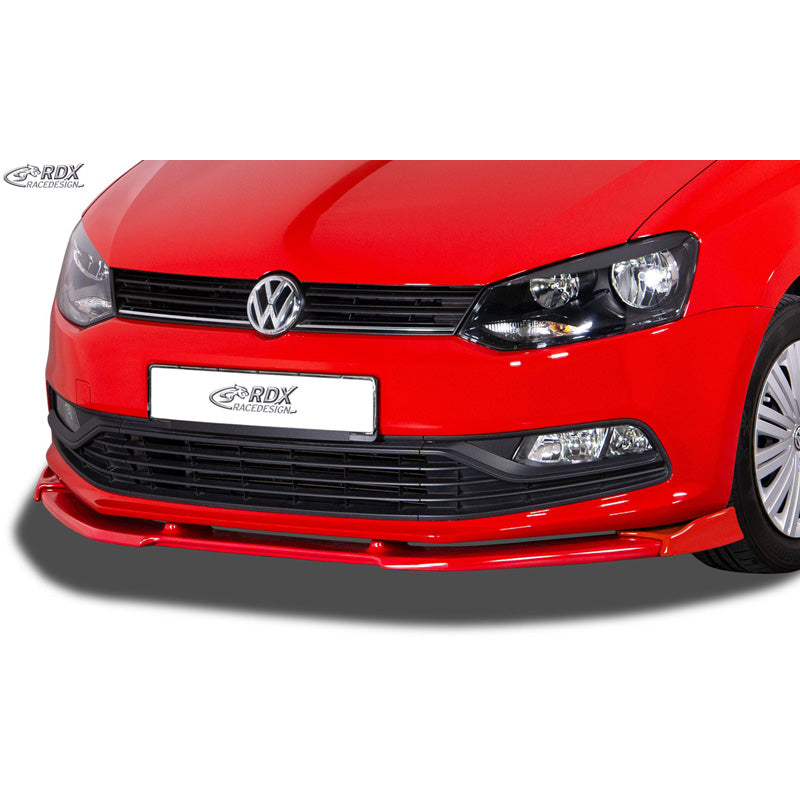 RDX Racedesign, Front spoiler Vario-X, past op Volkswagen Polo 6C 2014-2017 (PU)