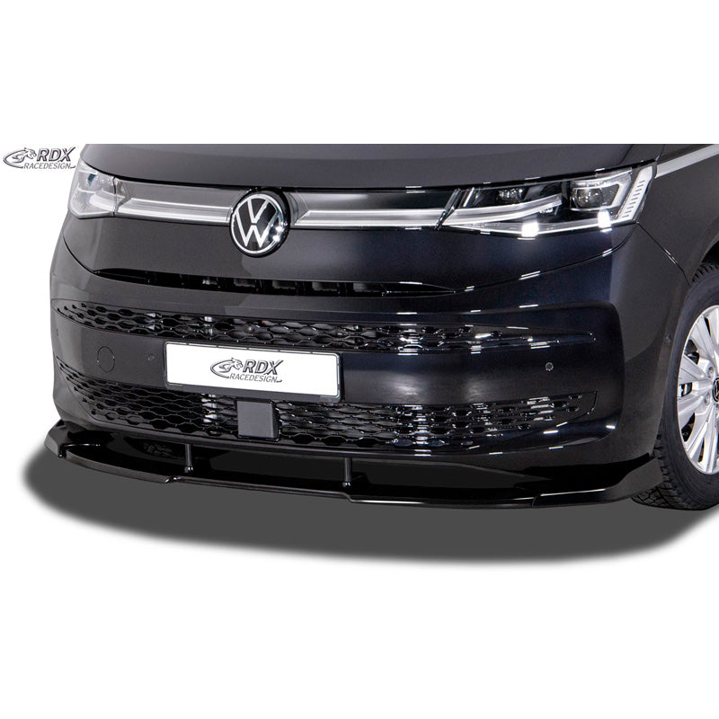 RDX Racedesign, Front spoiler Vario-X, fits Volkswagen T7 Multivan 2021- (PU)