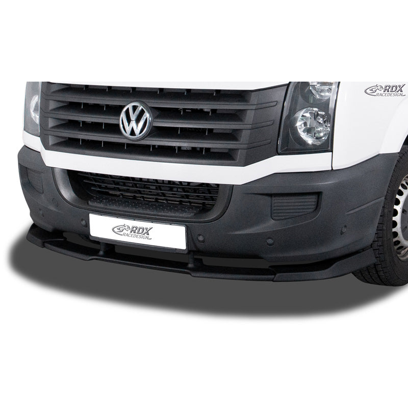 RDX Racedesign, Front spoiler Vario-X, fits Volkswagen Crafter 2006-2017 (PU)