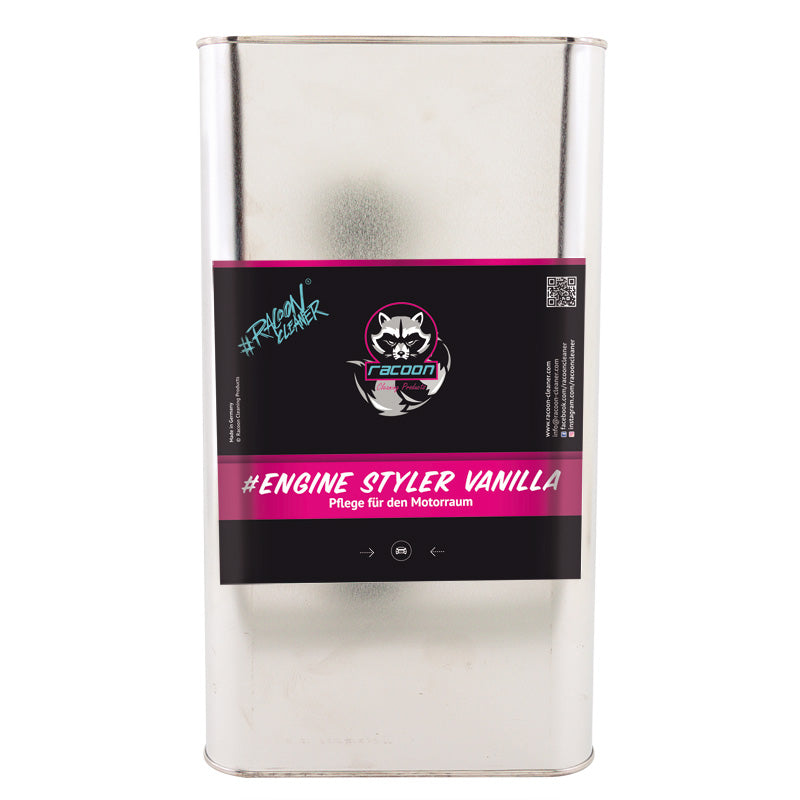 Racoon, Motorstyler Vanilla - Cleaner + Care for Engine Compartment - 5000ml