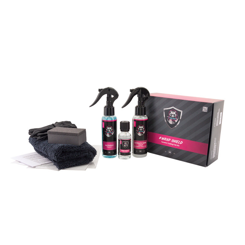 Racoon, WRAP SHIELD Ceramic Coating Set for Car Wraps - 30ml