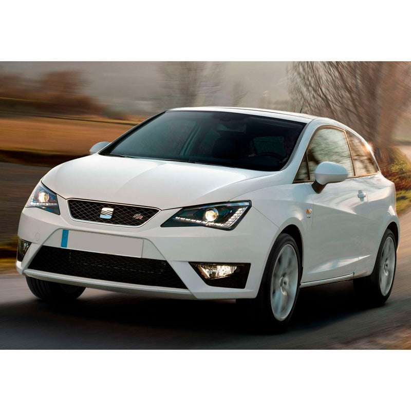 AutoStyle, Pare-chocs avant pour Seat Ibiza 6J Facelift 3/5 portes + ST 2013- 'FR-Look' incl. calandre et feux antibrouillard - Non traité