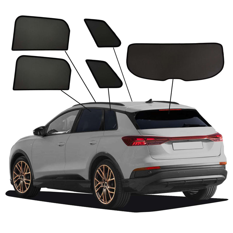 SunClip, Protection solaire et de l'intimité, convient pour Audi Q4 (F4B) E-Tron (2021-)