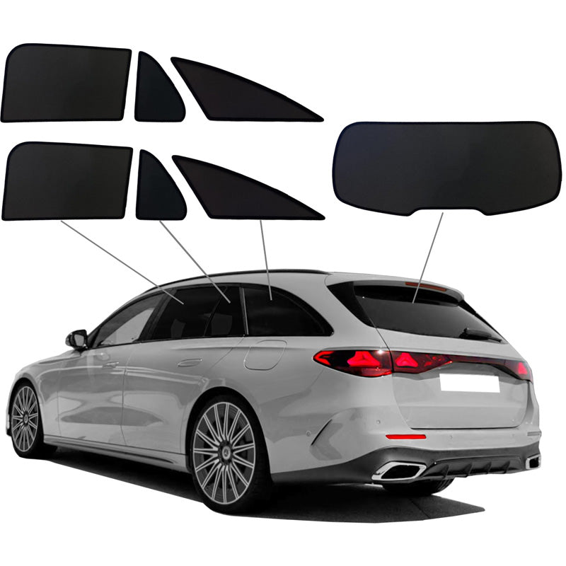 SunClip, Sun Shades & Privacy Protection, fits Mercedes E-Class W214 Estate (2023-)
