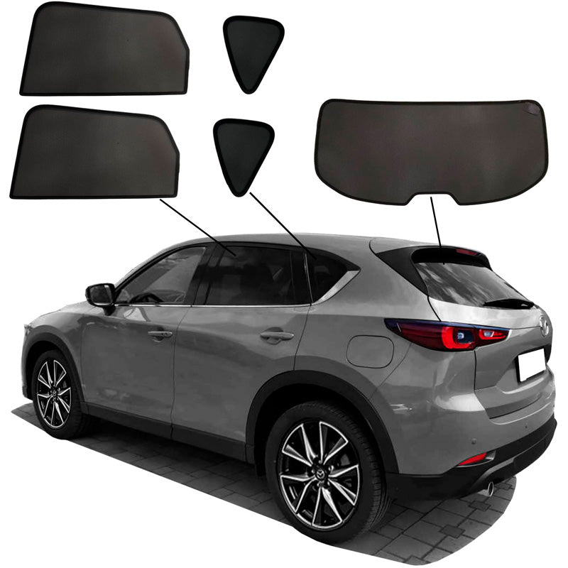 SunClip, Pare-soleils & protection de l'intimité, convient pour Mazda CX-5 II (KF) (2017-)
