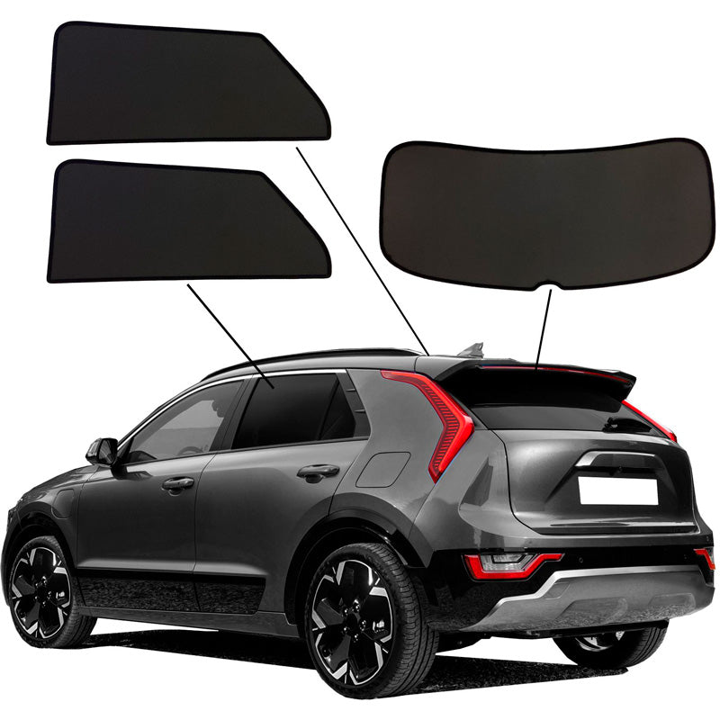 SunClip, Sun Blind, Privacy and Sun Protection, Fits Kia Niro II (SG2) (2022-)