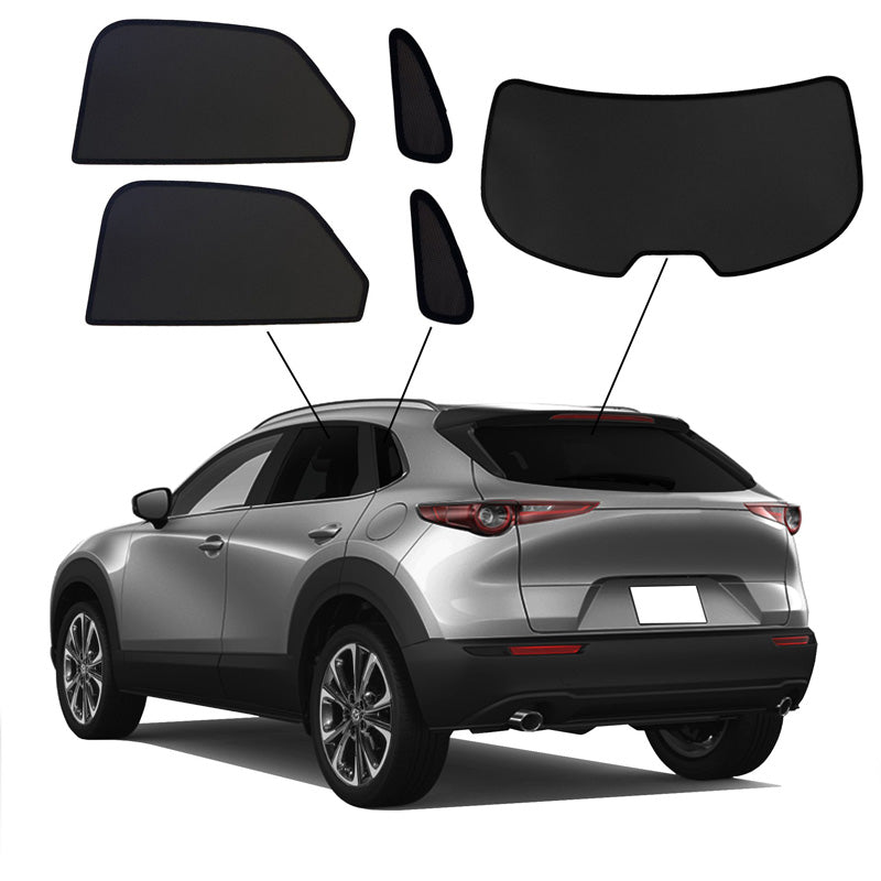 SunClip, zonnescherm & privacybescherming, past op Mazda CX-30 (DM) (2019-)