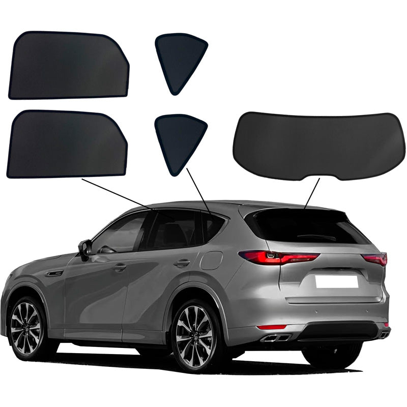 SunClip, store solaire et pare-soleil de confidentialité, convient à Mazda CX-60 (KH) (2022-)