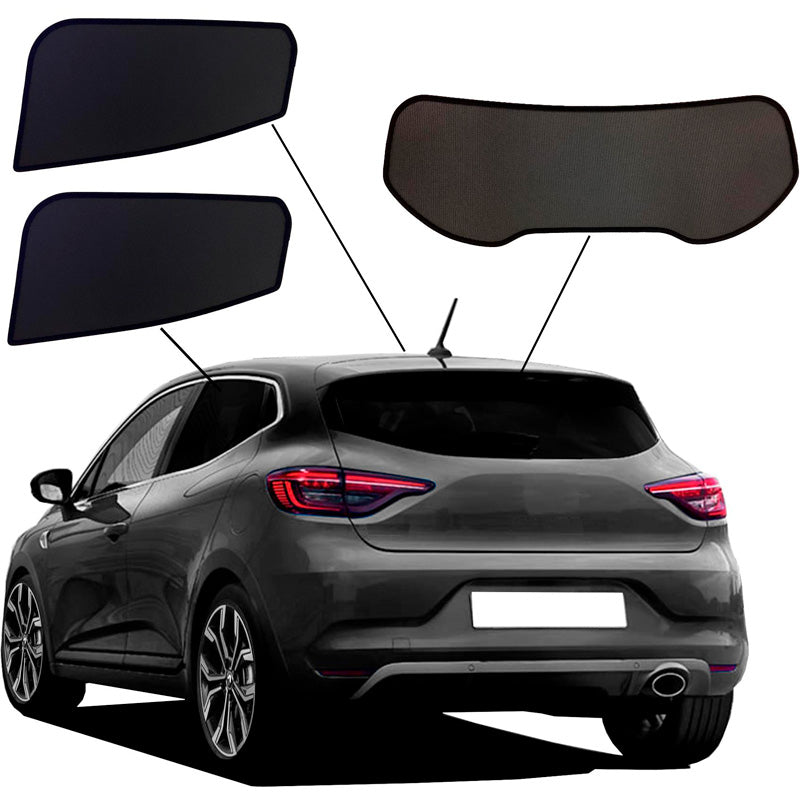 SunClip, Privacy & Sun Protection Sun Shade, Fits Renault Clio V (BF) HB 5-door (2019-)