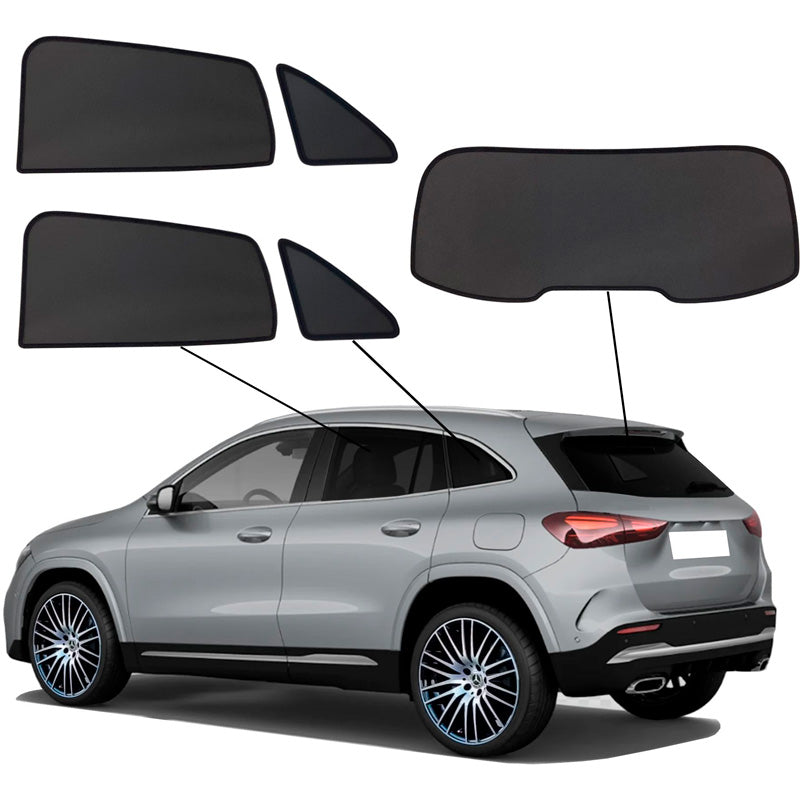SunClip, Sunshade & Privacy Protection, Fits Mercedes GLA (H247) 2020- & EQA (H243) 2021-