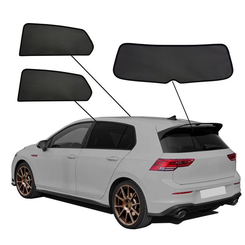 SunClip, sunshade and privacy shade, fits Volkswagen Golf VIII (CD1) HB 5-door (2020-)
