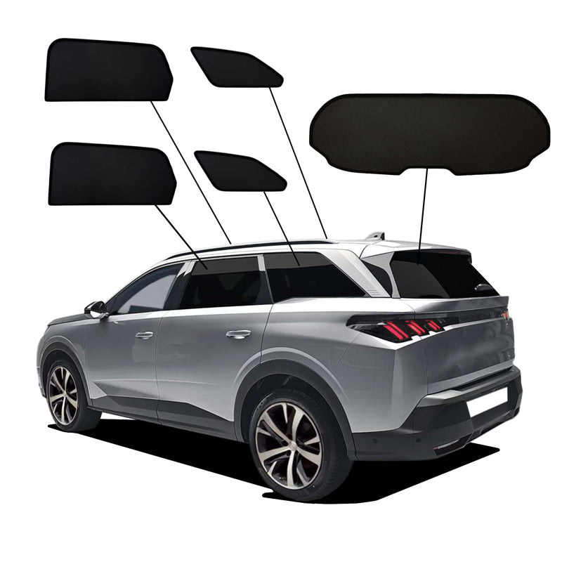 SunClip, Sun blind & privacy protection, fits Peugeot 5008 III (2024-)