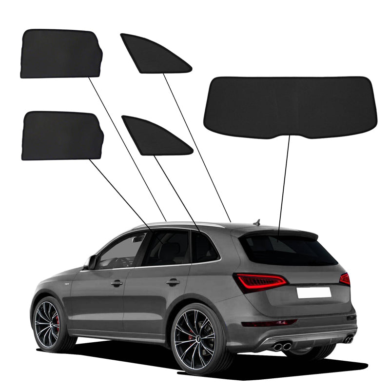 SunClip, Sunshade and Privacy Protection, fits Audi Q5 (8R) (2008-2016)