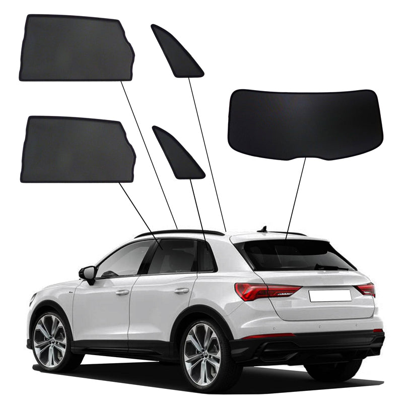 SunClip, Sunshade & Sun Visor, fits Audi Q3 (F3B) (2019-2025, excl. Sportback)
