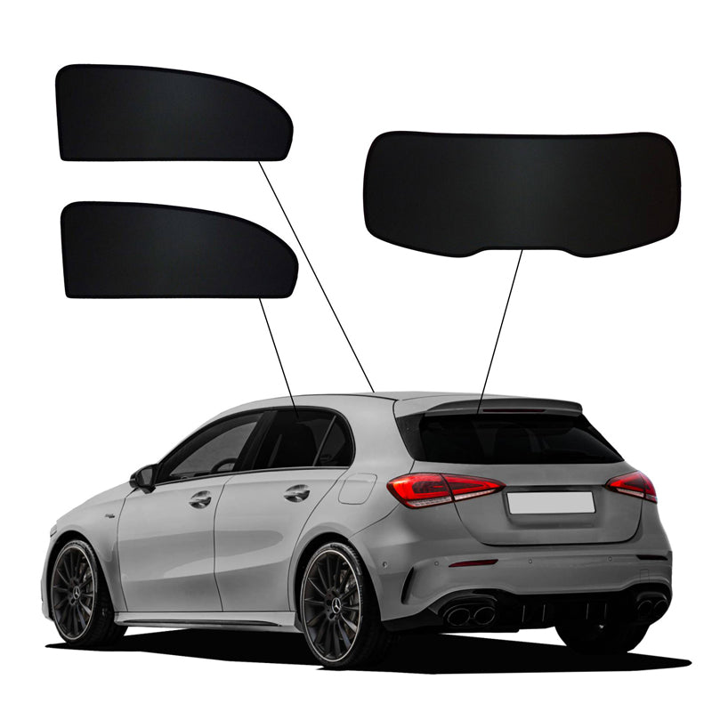 SunClip, Sunshade, Privacy & Sun Protection, Fits Mercedes A-Class W177 HB 5-door (2018-)