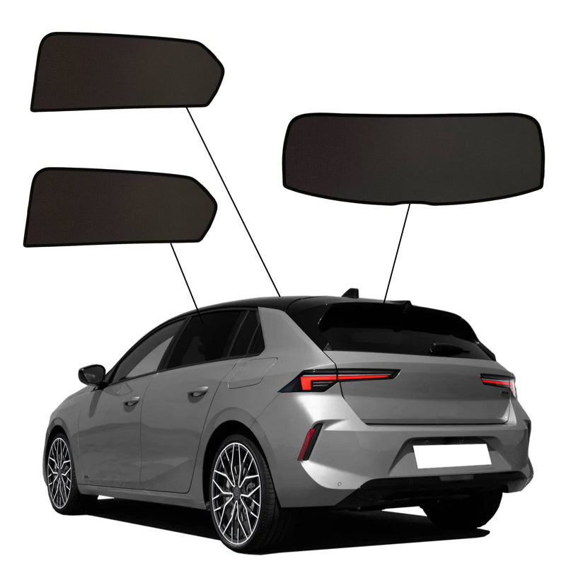SunClip, Sun Blind, Privacy & Sun Protection, Fits Opel Astra L HB 5-door (2021-)