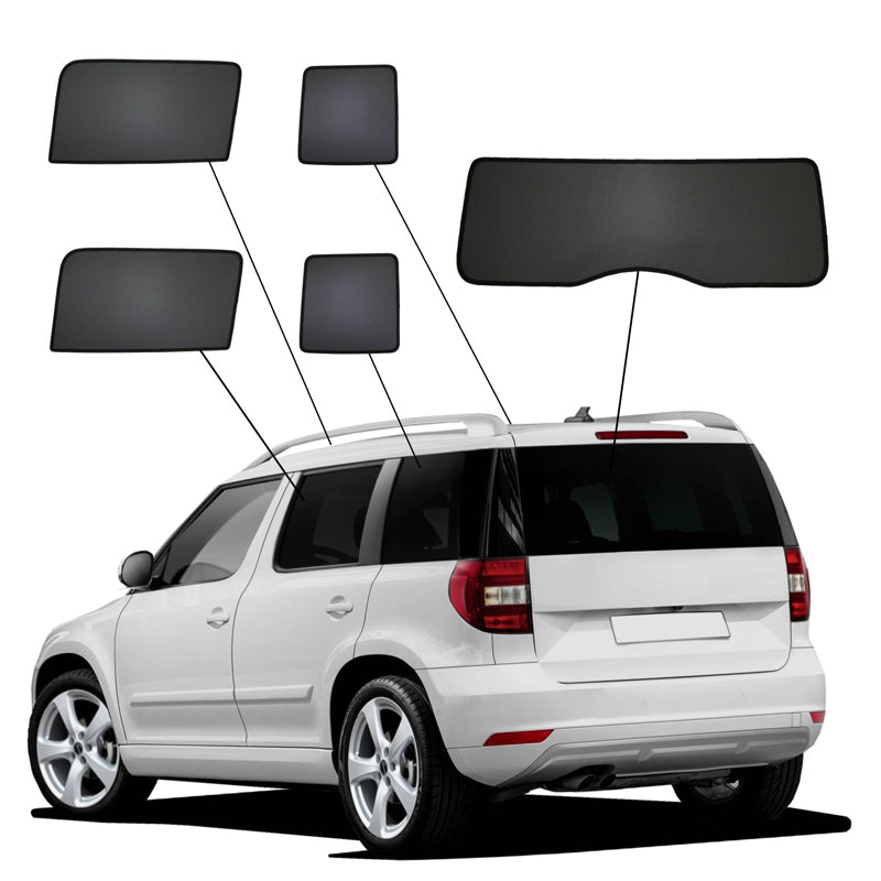 SunClip, Sunshade, fits Skoda Yeti (5L) 2009-2017