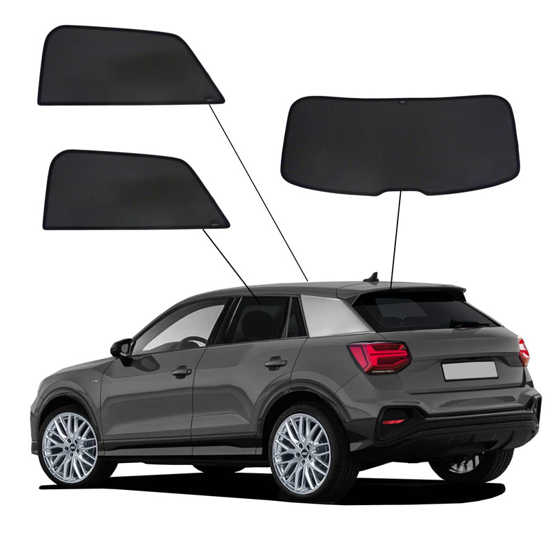 SunClip, zonnescherm & privacybescherming, past op Audi Q2 (GA) (2016-)