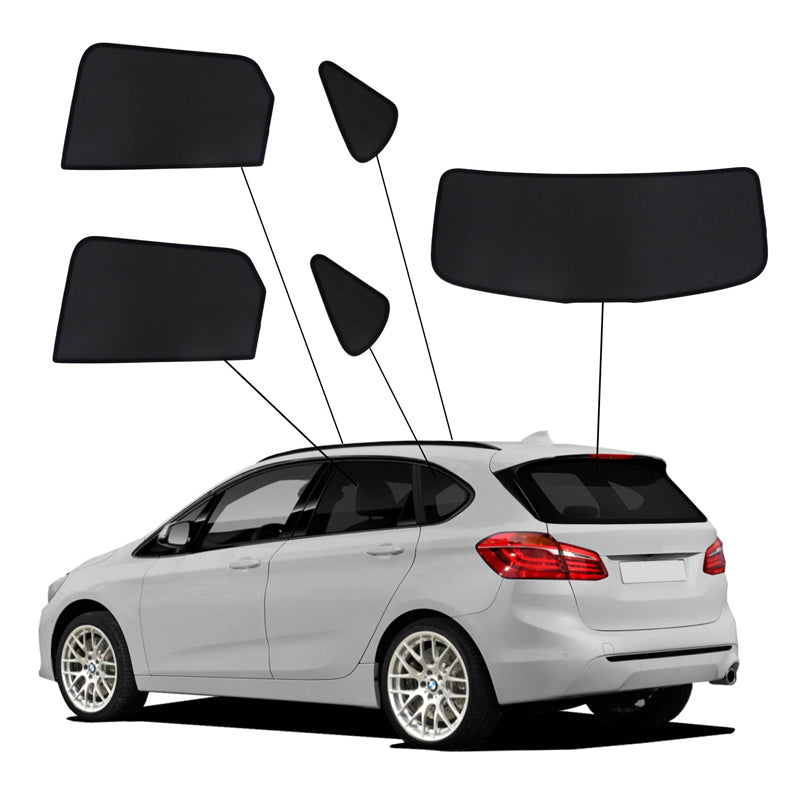SunClip, rideau pare-soleil, protection de la vie privée et protection solaire, convient à BMW 2-Series F45 Active Tourer (2014-2021)