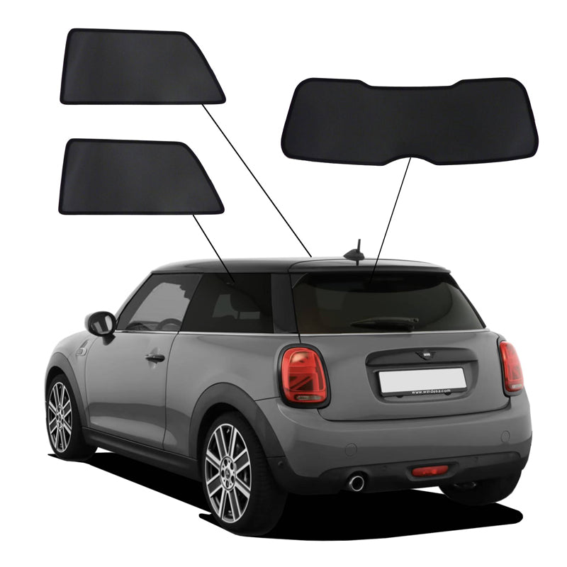 SunClip, Sun Shade & Sun Protection, Fits Mini F56 One/Cooper/S 3-door (2014-2024)