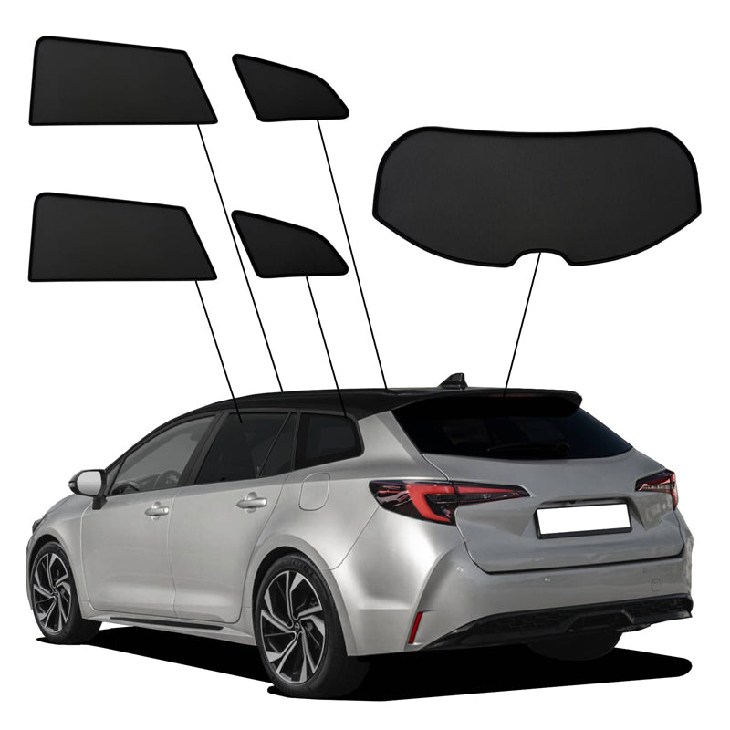 SunClip, zonnescherm & privacybescherming, past op Toyota Corolla (E21) Touring Sports (2019-)