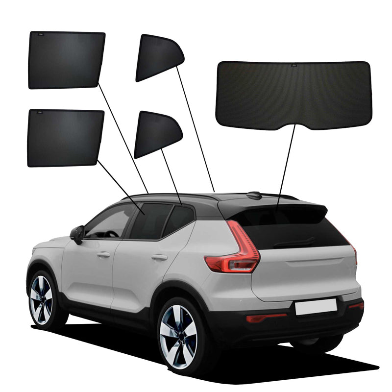 SunClip, Sun Protection & Privacy Screen, Fits Volvo XC40 (2017-) & EX40 (2024-)
