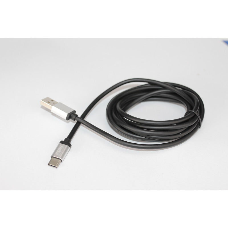 SSDN Mobile, USB-C Charging & Sync Cable - 200cm - Black