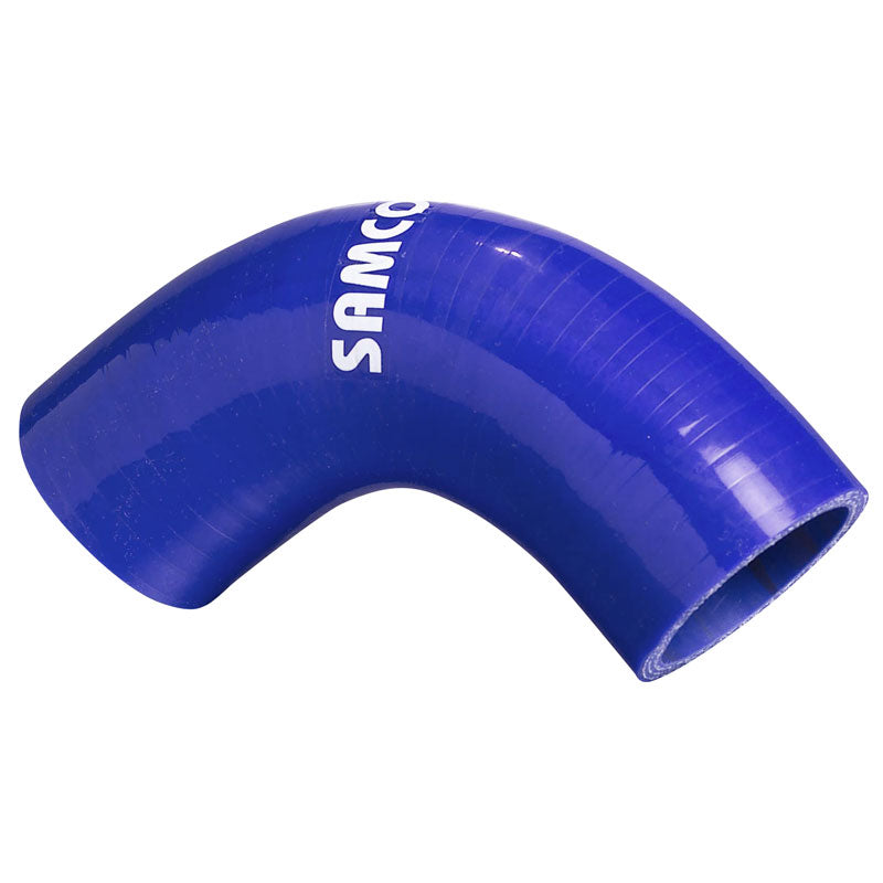 Samco, durite en silicone coudée à 90 degrés - longueur 125mm - Ø63mm - Bleu