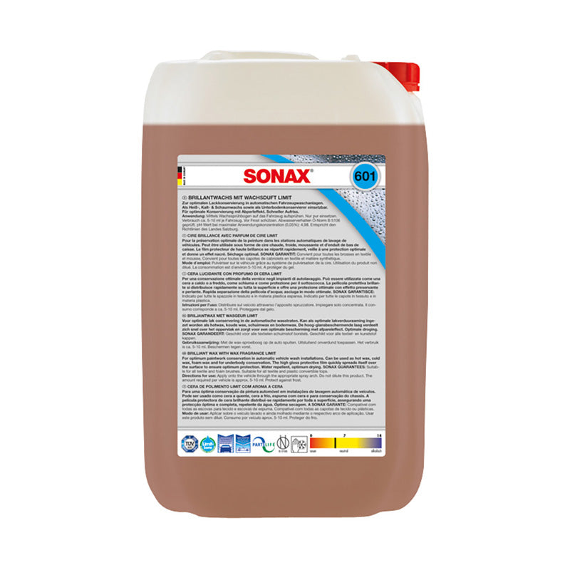 SONAX, Brilliant Wax for Automatic Car Washes - 25 Liters