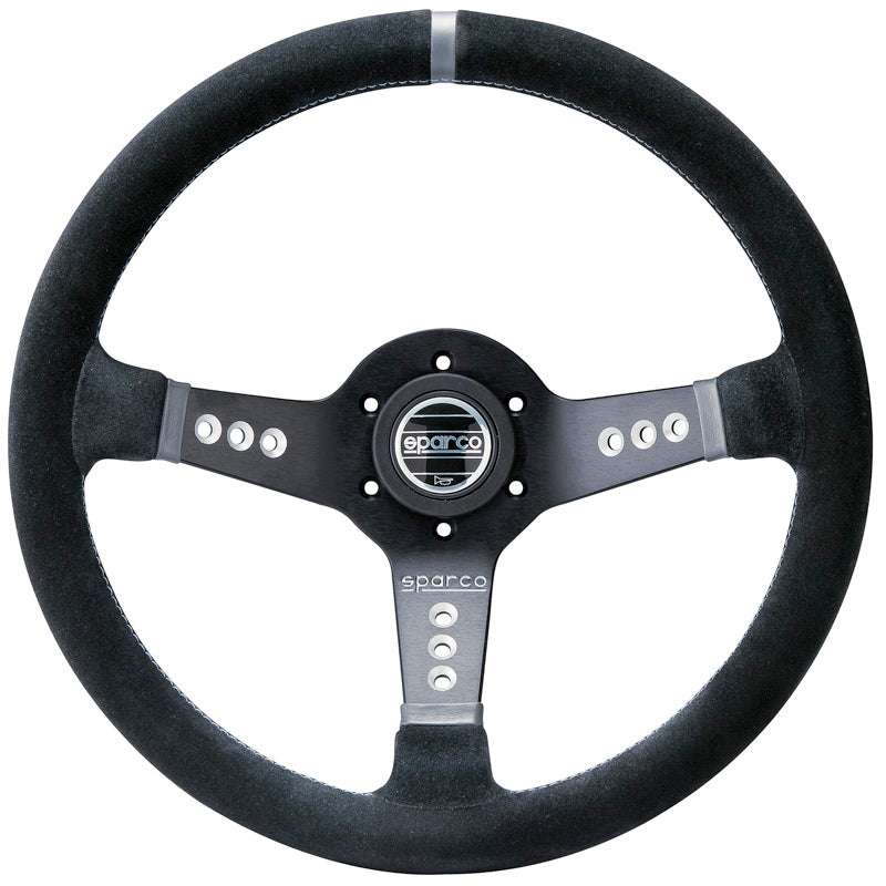 Sparco, universeel sportstuur L 777 - zwart suede - diameter 350mm