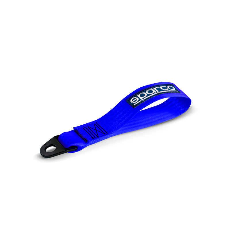 Sparco, Performance Tow Strap - Blue - Max. 2000kg - 16mm Hole
