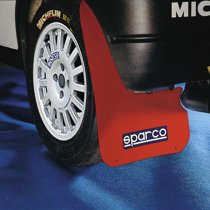 Sparco, Bavettes universelles - Rouge - 28x47cm
