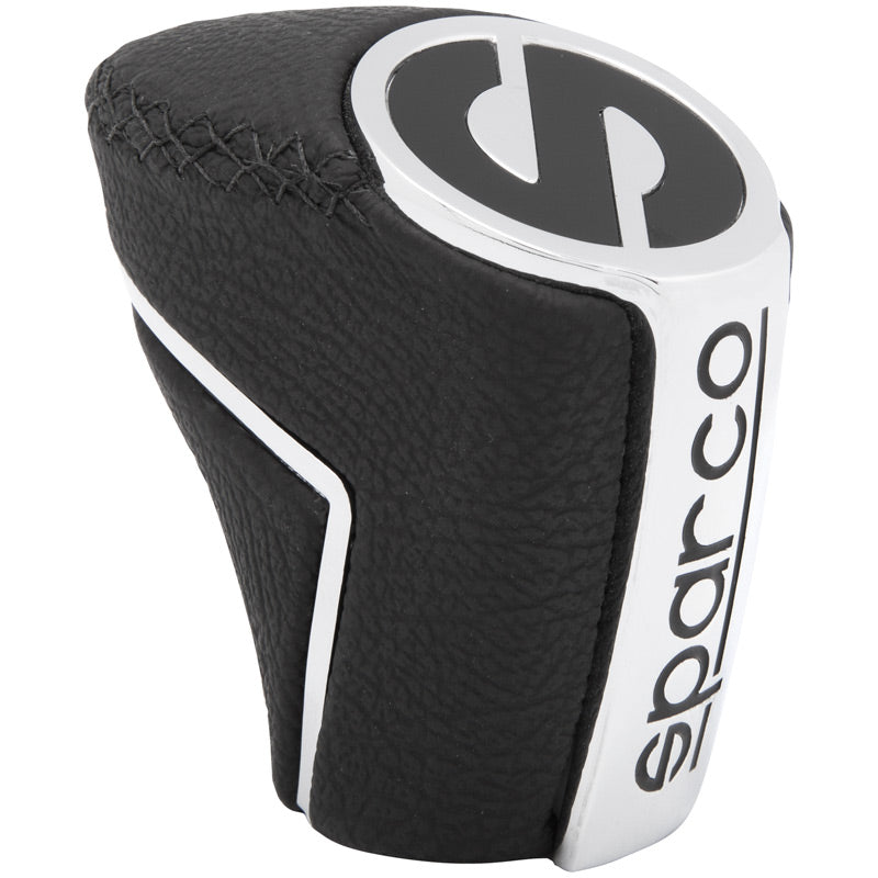 Sparco, Pommeau de levier de vitesse classique - Noir/Aluminium