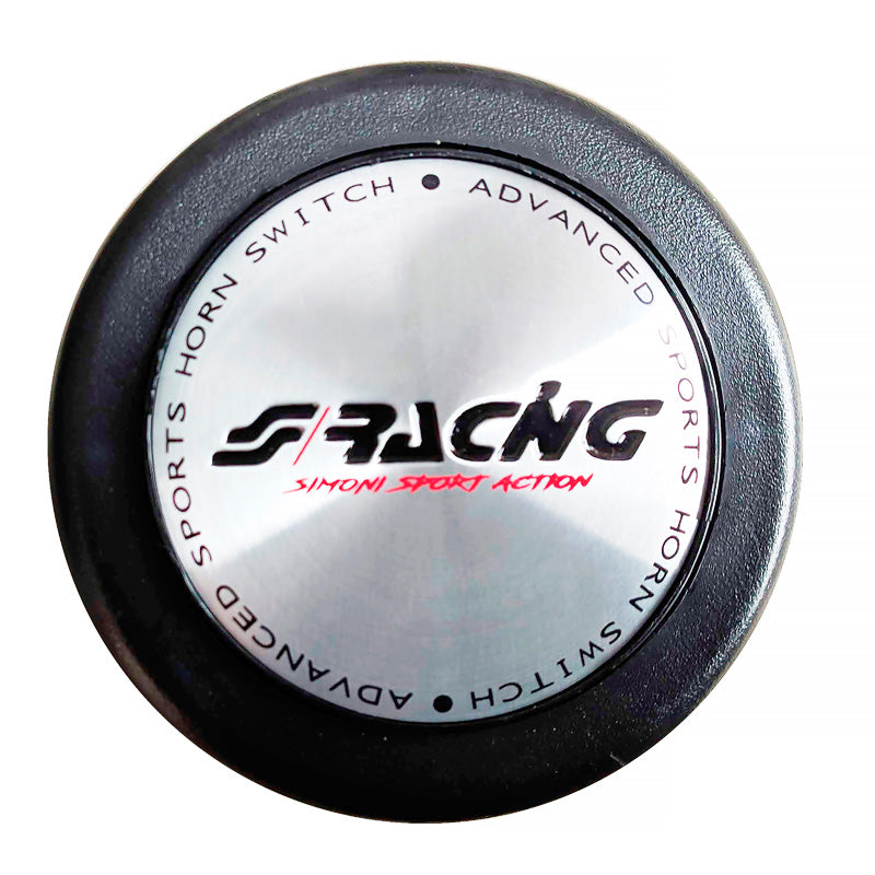 Simoni Racing, universele claxonknop Type C - 55mm - 2 stekkers