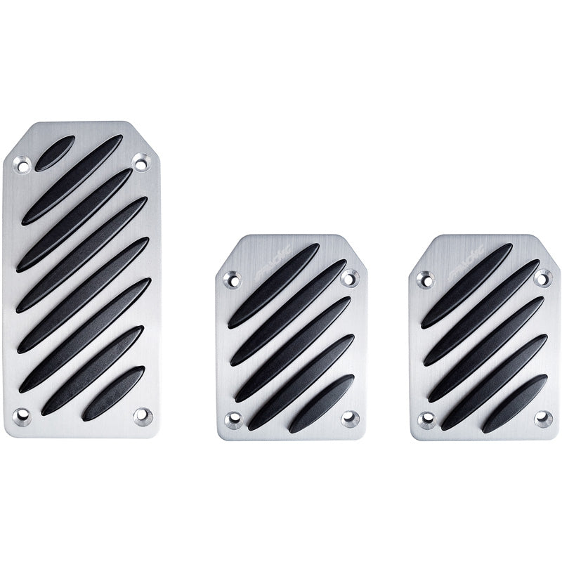 Simoni Racing, Sport Pedal Set - Aluminum with Anti-Slip - 3 Pieces