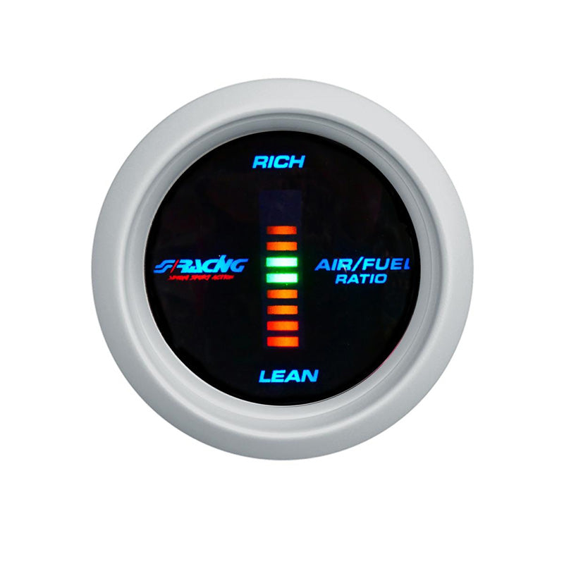 Simoni Racing, Digital Air-Fuel Ratio Gauge - 52mm - White