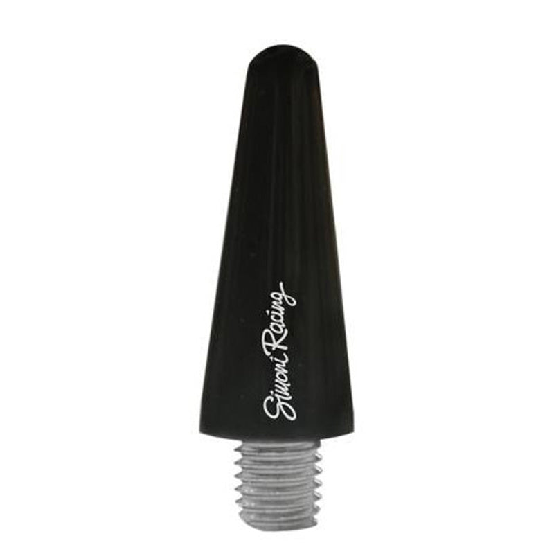 Simoni Racing, Aluminium antennetop - Zwart - 3cm - Universele montage