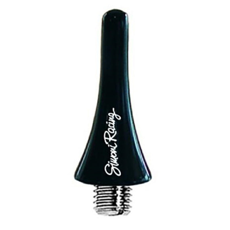 Simoni Racing, Mini aluminium antenne - Zwart - 3cm