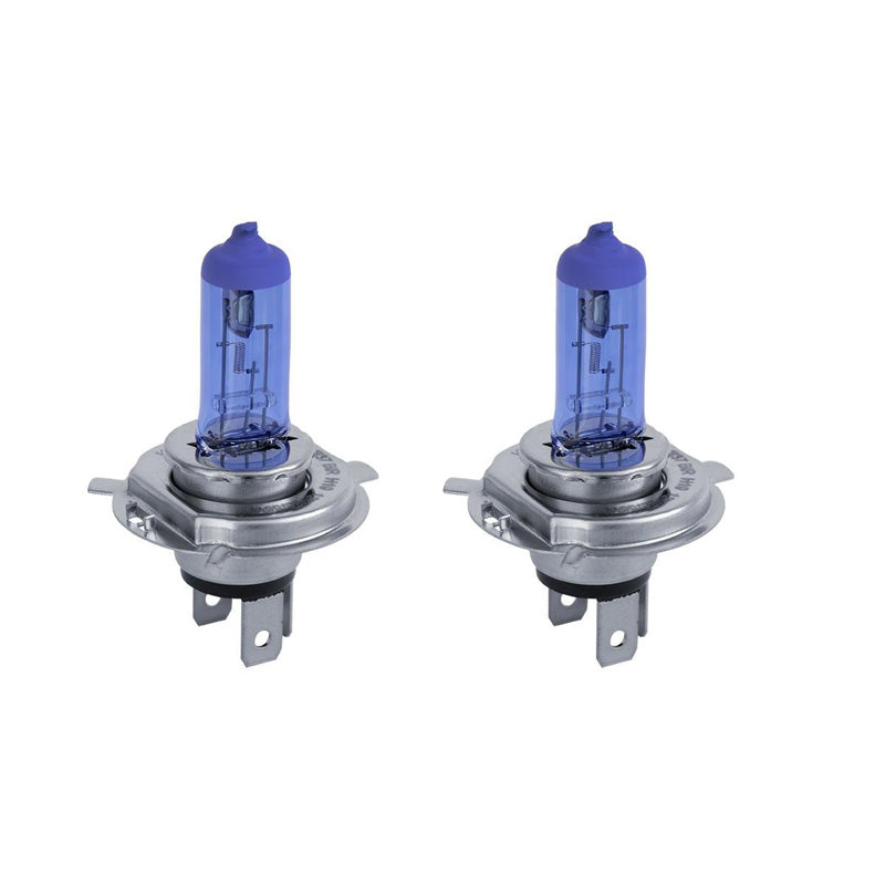 Simoni Racing, Halogen Bulbs 'Blue Ice Racing' H19 - 4200K - 12V/60-55W - Set of 2 pcs. ECE-R37