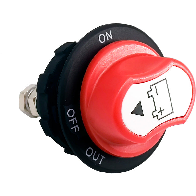 Simoni Racing, interrupteur, rouge, 12-32V/100Amp