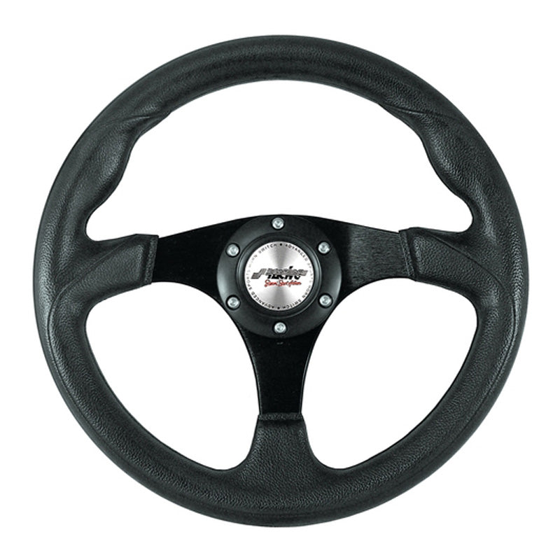 Simoni Racing, Sportstuur, Barchetta Evo - Zwart PU - Diameter 320mm