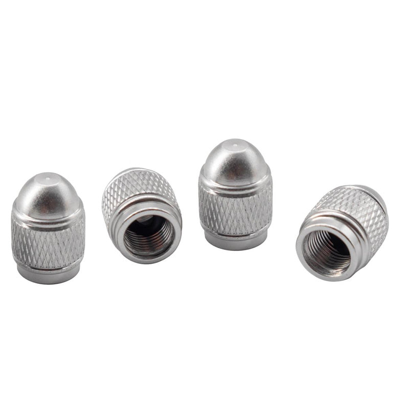 Simoni Racing, Ogiva Valve Caps - Chrome - 4 pcs.