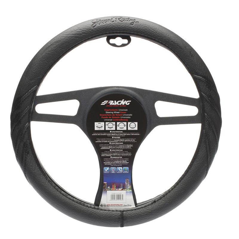 Simoni Racing, Stuurhoes - Zwart Ecoleather - 37-39cm